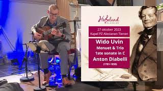 Wido Uvin │ Diabelli 1ste sonate voor gitaar │ Hageland Klassiek [upl. by Athena]