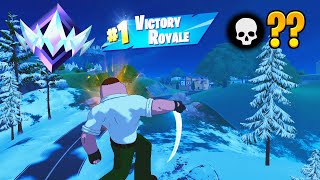 High Kill Solo Ranked Win Gameplay Fortnite Chapter 5 Season 1 [upl. by Annahvas]