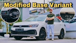 Base variant modification BUDGET  Volkswagen Virtus better option than it’s compilation [upl. by Ednil189]