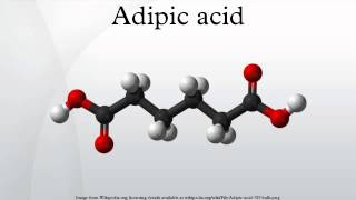 Adipic acid [upl. by Loretta296]