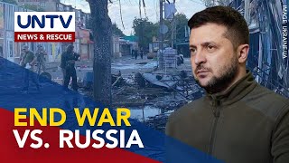 Ukrainian Pres Zelenskyy proposes 10point plan to end war vs Russia [upl. by Hinson]