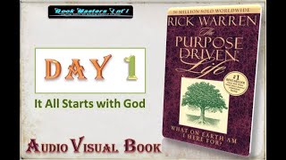 The Purpose Driven Life  Audio Visual Book Day 1 [upl. by Peta]