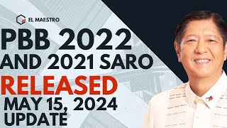 PBB 2022 SARO RELEASED MAY 15 2024 [upl. by Acinoj]