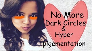 🖍 HOW TO COLOUR CORRECT DARK CIRCLES amp HYPERPIGMENTATION  LA GIRL PRO CONCEALER  MEDIUM SKIN TONE [upl. by Nohshan]