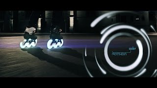 Fothon 125mm LED wheels 💡 glowing night skate with Eugen Enin on Kaze Skates [upl. by Quenby]