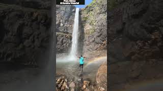 best amp highest waterfall in tamhini ghat kumbhe waterfall adventure amp activity in monsoon [upl. by Wayland]