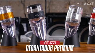 Vituzzi  Oxigenador de Vino Premium Decantador para Vino Mejora e Intensifica el sabor  aroma [upl. by Eiramlehcar278]