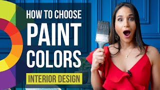 Interior Design Color Selection Tips  How to Choose Paint Colors  Home Decor [upl. by Esekram]