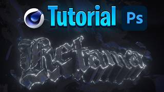 Insane Text Tutorial Photoshop  C4d [upl. by Adnolaj617]