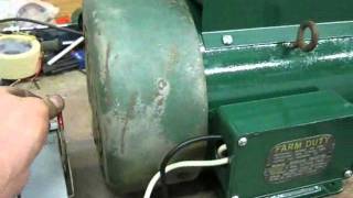 5HP SinglePhase Dayton Farm Duty Electric Motor  Almost done [upl. by Pain]