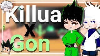 Fandoms react to each other part 14 •Killua and Gon•HXH GC🇧🇷🇺🇲🇷🇺no shipp [upl. by Drofiar]