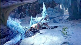 Sword and Shield Vs Velkhana Monster Hunter World Iceborne [upl. by Barri]