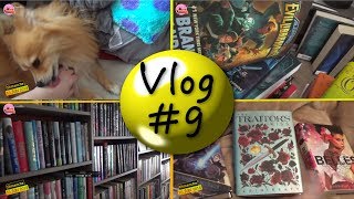 VLOG 9 🎥 CELUI QUI FAIT UN MINI BOOKSHELVES TOUR  🎥 JessLivraddict [upl. by Leitao902]