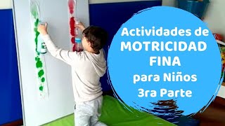 Actividades de Motricidad Fina  Parte 3 [upl. by Nomde]