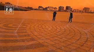 Emanuel Rosa  E®  Beach Art  Sand art NetherlandsVlissingenDutch  Dezembro 2017 [upl. by Rodolphe801]