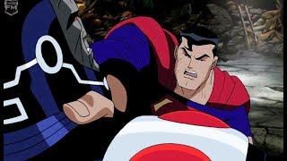 Superman amp Batman vs Darkseid  Justice league Unlimited [upl. by Eenttirb961]