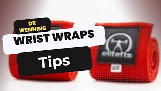 Wrist wrap technique with Dr Wenning [upl. by Ammeg]