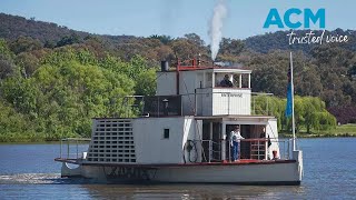 All aboard the historic paddlesteamer Enterprise [upl. by Onil]