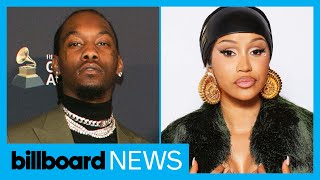 Offset Accuses Cardi B Of Cheating  Billboard News [upl. by Allerie]