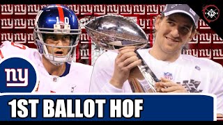 🚨Eli manning HOF slander needs to stop Get off Tom Brady Dck💯 Giants News🔥 [upl. by Arimay572]