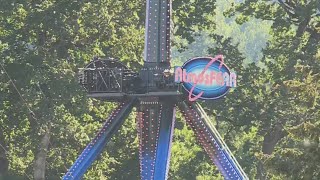 Oaks Park reopens AtmosFEAR ride after malfunction [upl. by Ferren687]