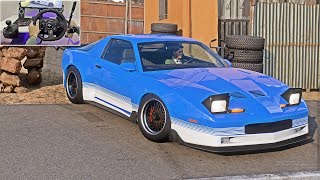 Widebody Pontiac Firebird Trans  1987  Forza Horizon 5  Steering Wheel  Gameplay [upl. by Brigg]