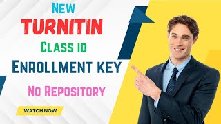 New turnitin class id and enrollment key 2024  No repository  Turnitin gratis [upl. by Kaye829]