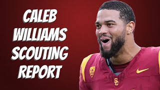 NFL DRAFT PROFILE CALEB WILLIAMS 1 Pick  w Kevin Coleman FootballGuys  Fantasy Football 2024 [upl. by Belldame]