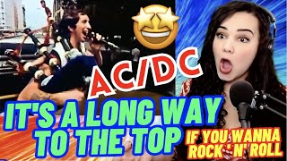 FIRST TIME hearing ACDC Its a Long Way to the Top If You Wanna Rock N Roll  REACTION [upl. by Donell]