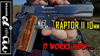 Kimber Stainless Raptor II 1911 in 10mm Review Is It Worth The Money [upl. by Darnell]