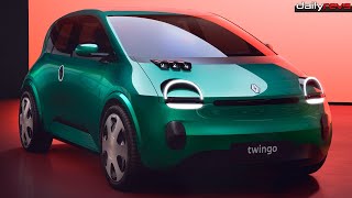 Renault Twingo ETech Electric Prototype  A Perfect Electric City Car [upl. by Yesoj202]