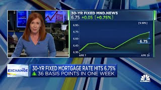 Mortgage rates are moving higher amid economic uncertainty [upl. by Neelyaj]