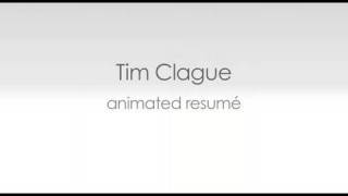 Tim Clague  an animated resume [upl. by Svensen]