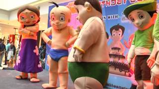 Chhota Bheem Birthday Celebration in Manjeera Mall [upl. by Nimzay278]