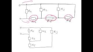 Mittelschwere gemischte Schaltungen  Widerstandsnetzwerke [upl. by Munsey482]