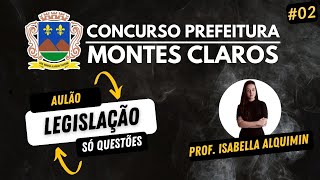 Concurso Prefeitura Montes Claros 2024  FUNDEP  Aula 02 Legislação Lei 317503  Estatuto S Púb [upl. by Ehrenberg]