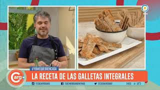 GALLETITAS DE HARINA INTEGRAL CON SEMILLAS [upl. by Ayekin]