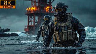 US Navy SEALs｜The Russian Oil Rig Hostage Rescue Operation｜Modern Warfare 2 Remastered｜8K [upl. by Rachaba545]