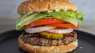 Burger King Whopper Copycat Recipe [upl. by Aneral]