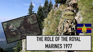 Royal Marine Commandos Role in protecting NATOs northern territories 1977 [upl. by Maddalena]