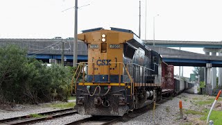 quotHammer Timequot  Backward Facing Freight Locomotive And Other Train Scenes In Miami Florida [upl. by Atronna364]