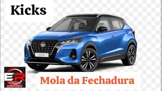 Nissan Kicks  Como colocar as molas da fechadura da porta e trocar o motor da trava [upl. by Bobette]