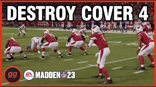 5 Easy Route Concepts to Attack any Default Cover 4 Defense [upl. by Connors]