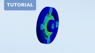 CADFEM Tutorial Nr 24  Berechnung einer Baugruppe mit Presspassung in ANSYS Workbench® [upl. by Ripp]