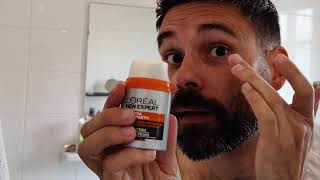 LOreal Men Expert Hydra Energetic Review [upl. by Ellenahc492]