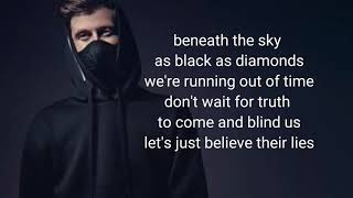 Alan walker  darkside lyrics  lirik ALAN WALKER  darkside [upl. by Betthezel967]