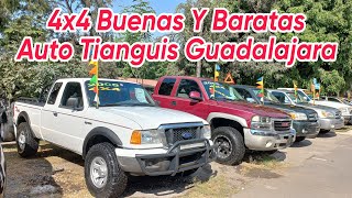 camionetas pick up 4x4 medianas y grandes ato Tianguis Guadalajara [upl. by Celia]