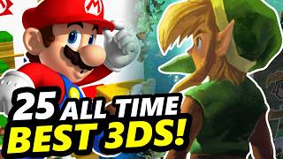 TOP 25 BEST Nintendo 3DS Games [upl. by Darsie204]