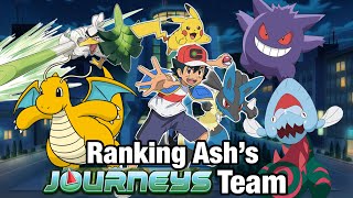 Ranking Ash’s Team in Pokémon Journeys [upl. by Drolet]