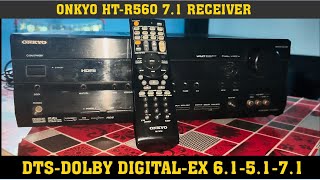 ONKYO HTR560 71 DOLBY DIGITALEX DTS DOLBY ATOMS SURROUNDED BHOPAL CALL ME 8602789262 [upl. by Dayir]